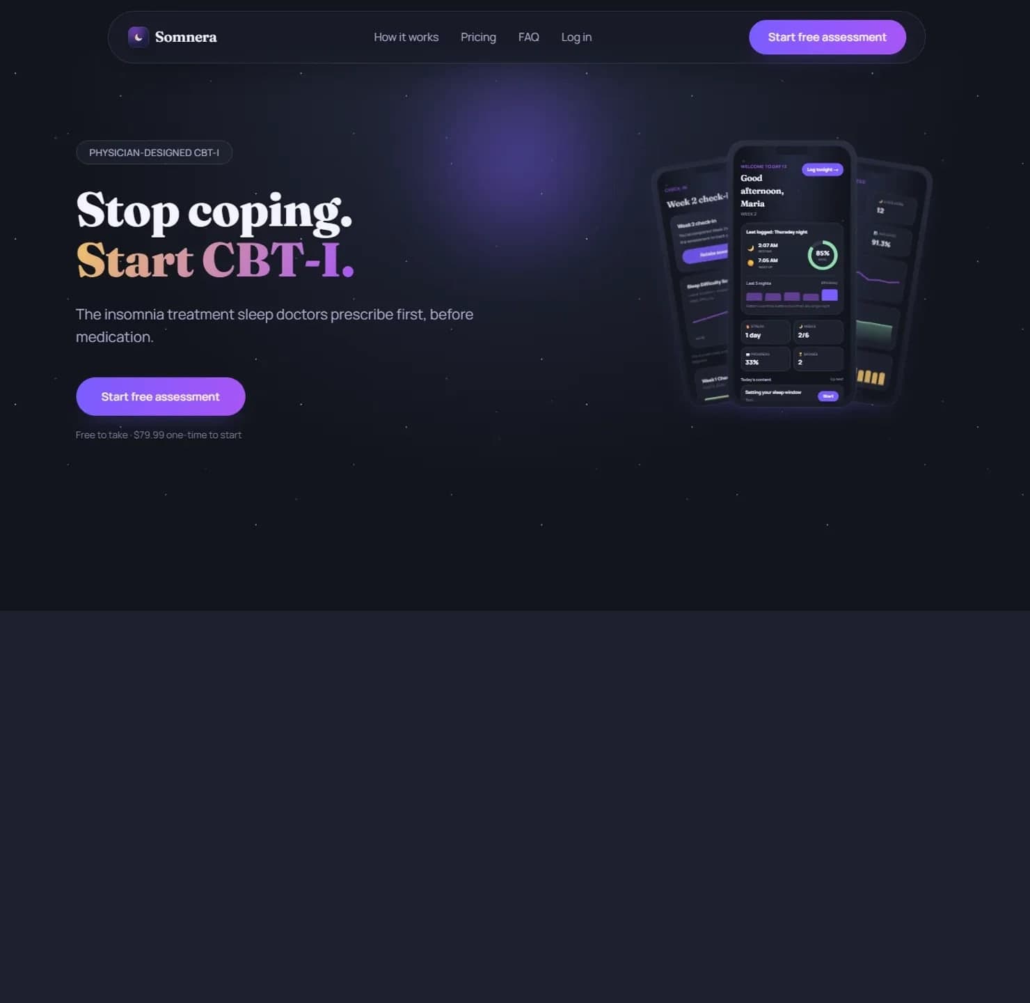Somnera website