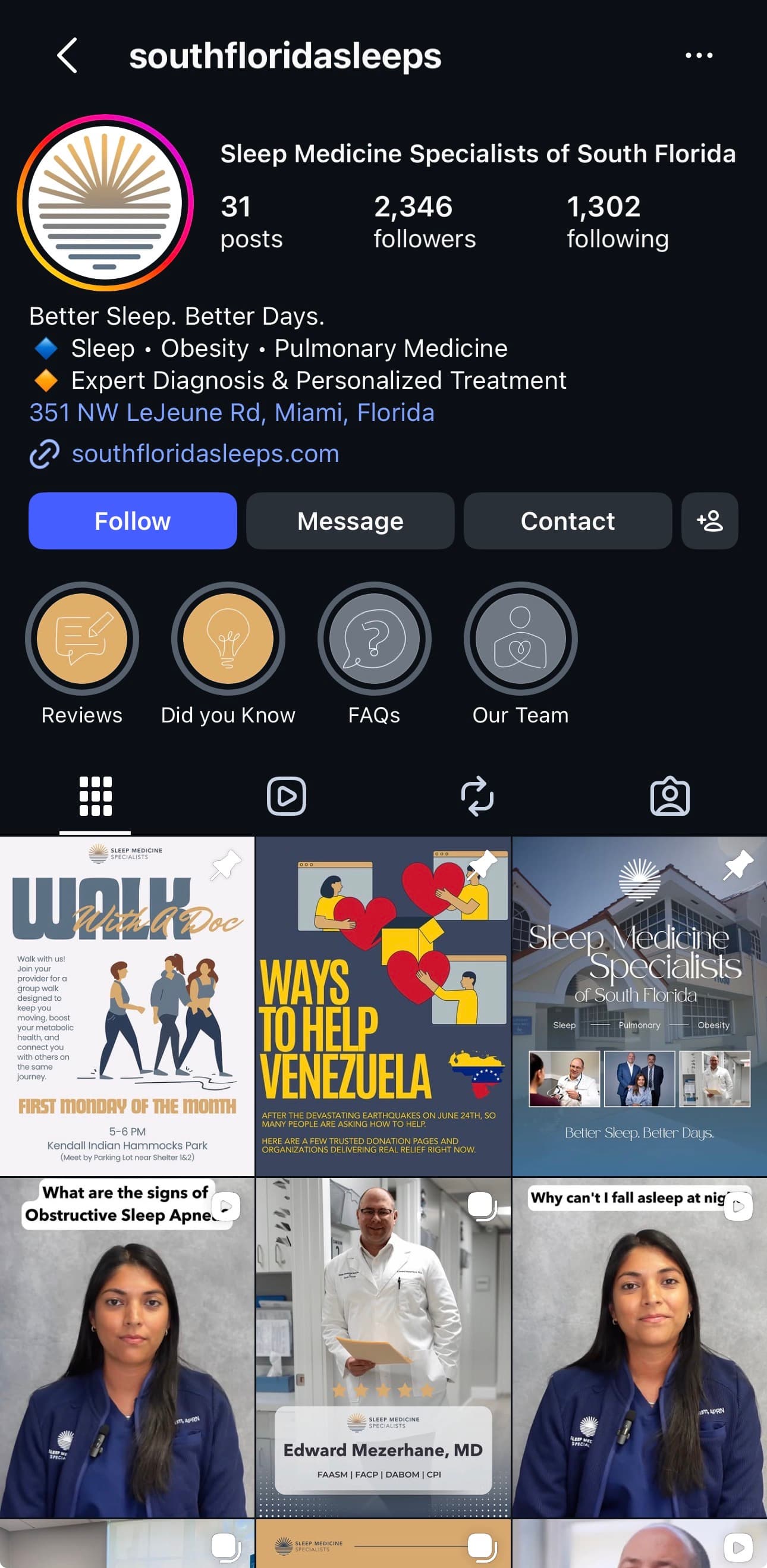 Sleep Medicine Specialists of South Florida on Instagram